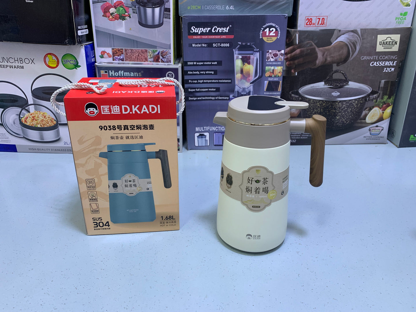 D Kadi Tea Thermos , SUS 304 Stainless Steel Tea pots