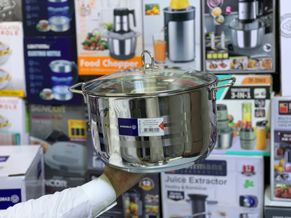 Turkey 🇹🇷 Brand Korkmaz Cookware Set 10 Pieces Stainless Steel Astra Tencere Seti 18/10 Cri-Ni