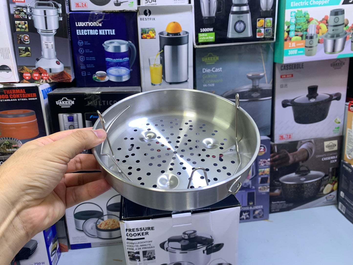 Royal King 3 in 1 Pressure 4L and 6L Stainless Steel