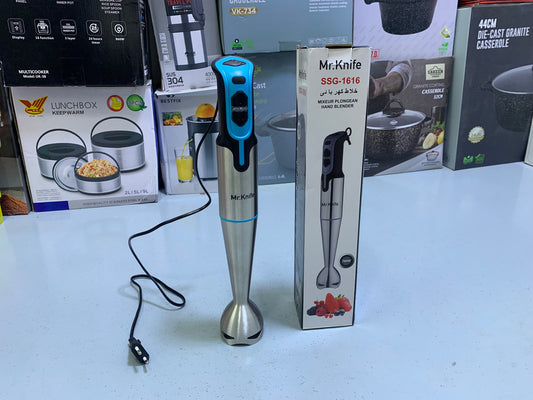 Mr Knife Hand Blender set Stainless Steel 700w