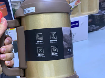 D Kadi Travel Pot Water Bottle 4000ml Stainless Steel SUS 304 Hot and Cool 24 hours