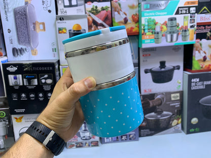 Two Layers Lunch Box Multilayer Insulation