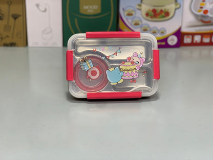 DUBAIZONES™ Kids Lunch Box with Spoon and Container