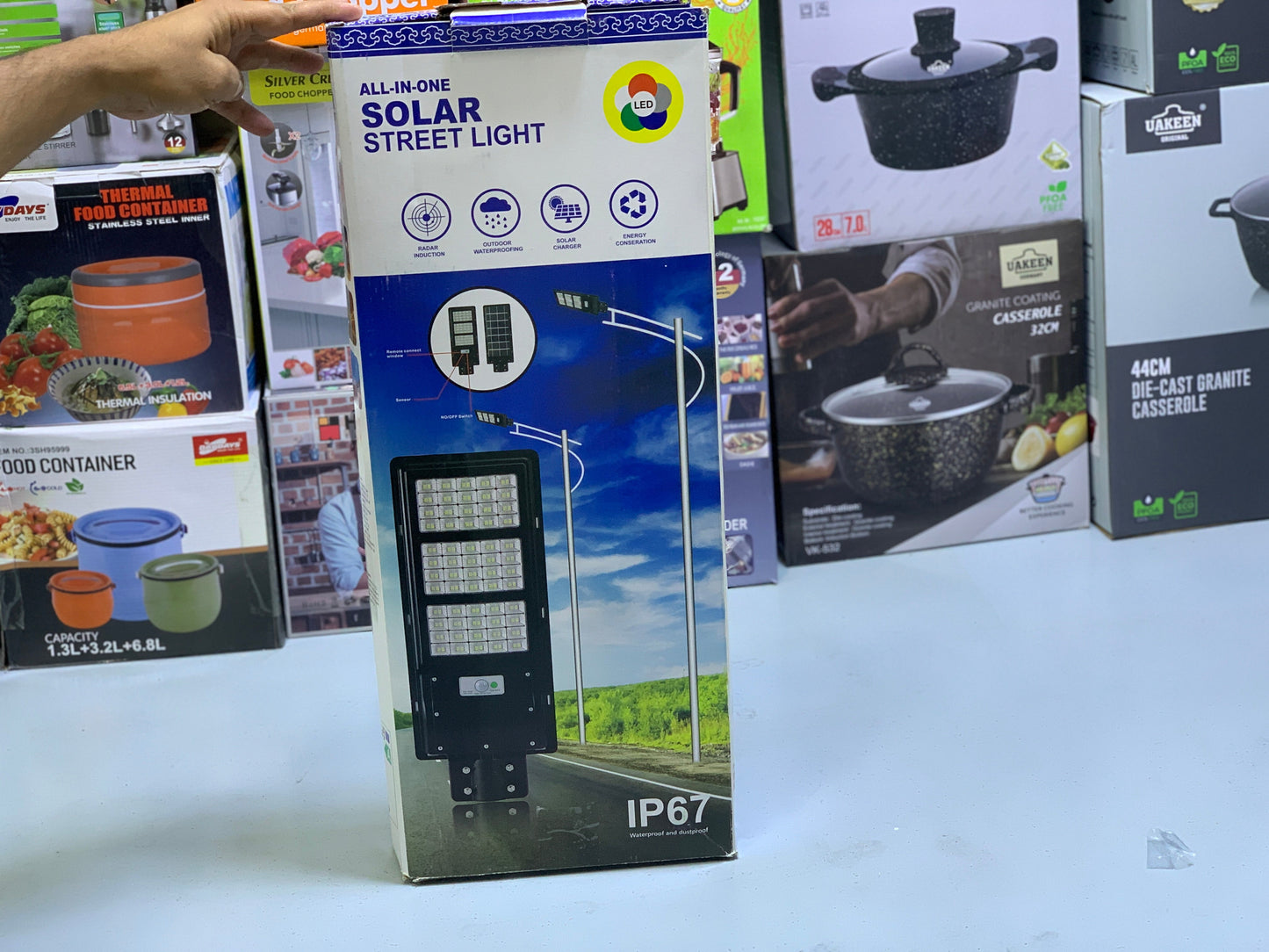 IP67 Waterproof and Dustproof Solar Street Light