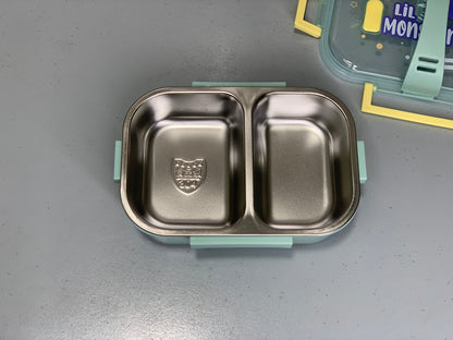 DUBAIZONES™ Stainless Steel Double Layer Kids Lunch Box 700ml