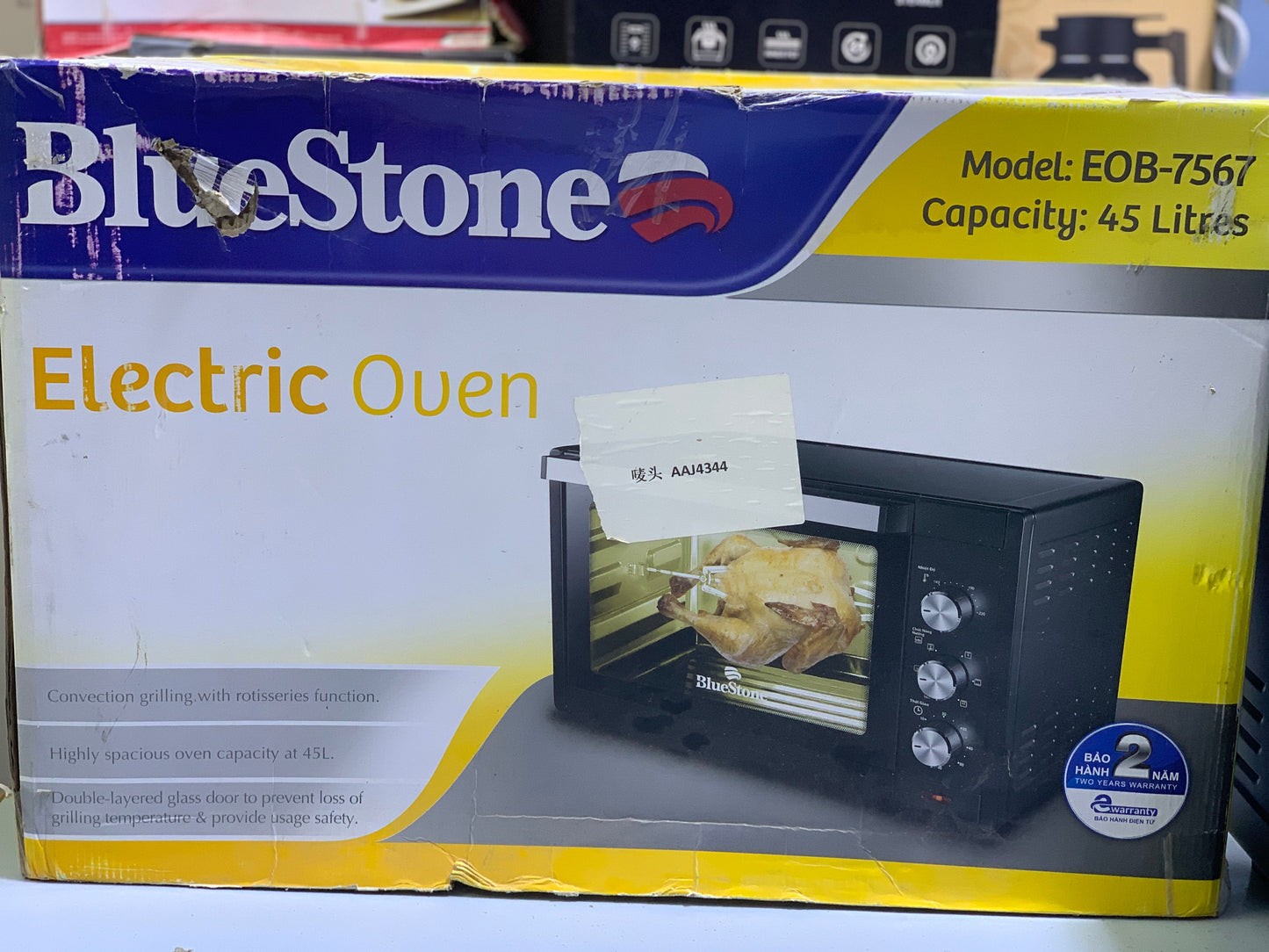 BlueStone electric Oven| Jumbo size | 45L & 2000w