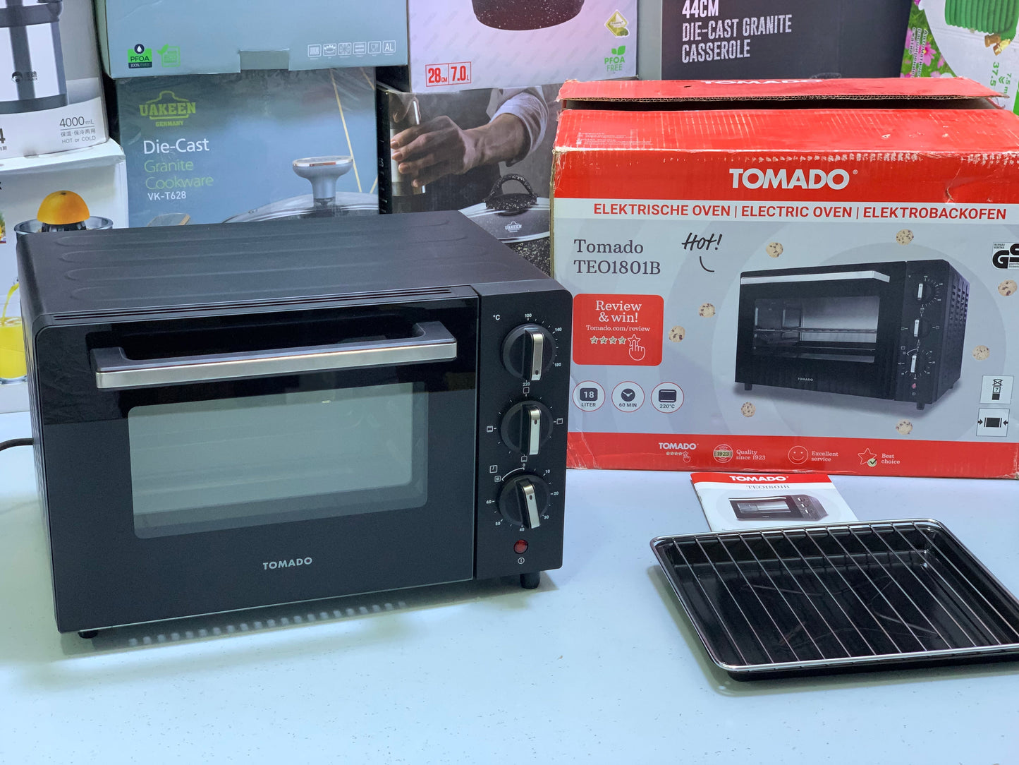 Tomado Electric Oven 18L