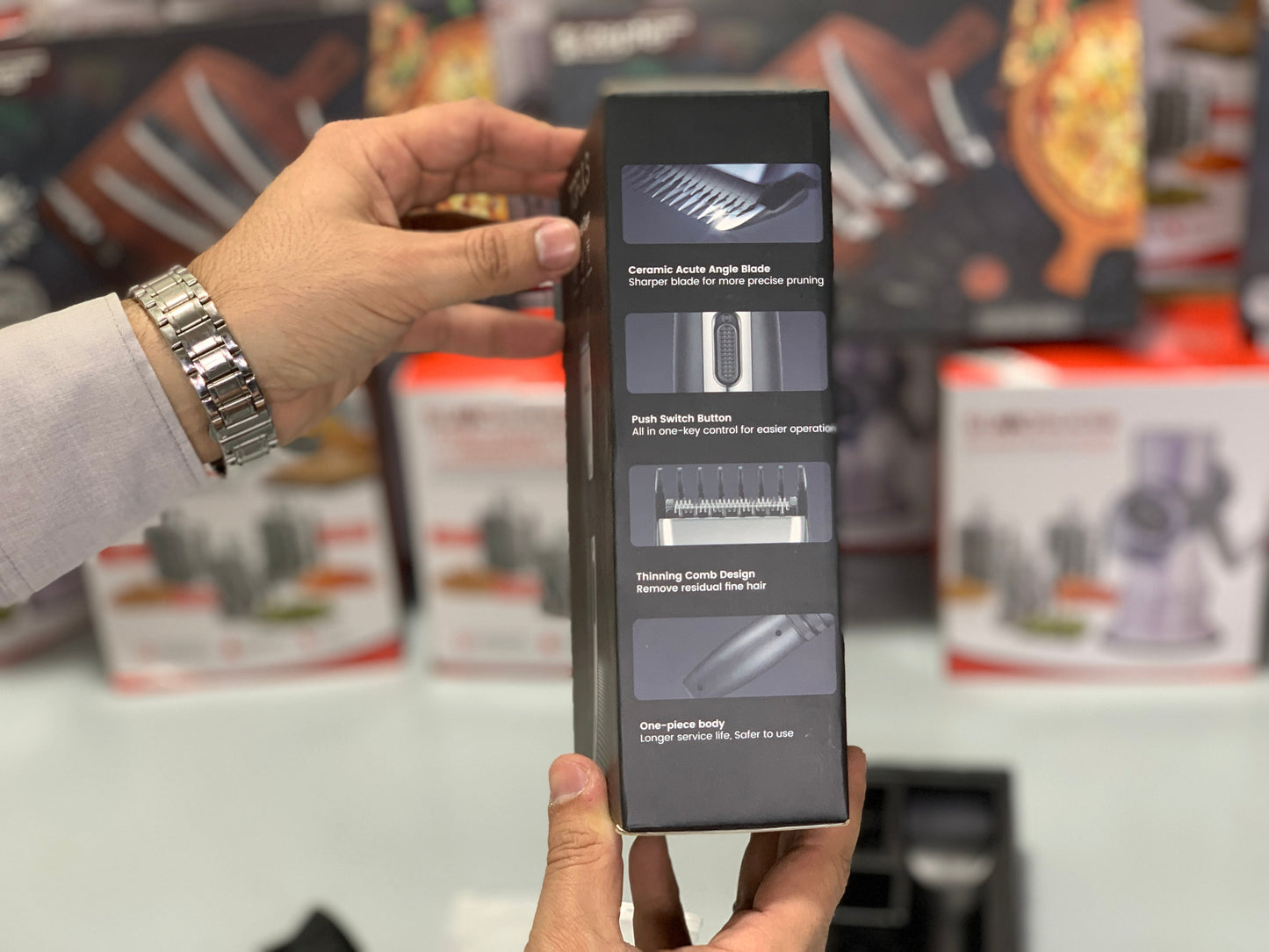 DUBAIZONES™ TOFULS Brand Professional Hair Clipper with Essentials Tools