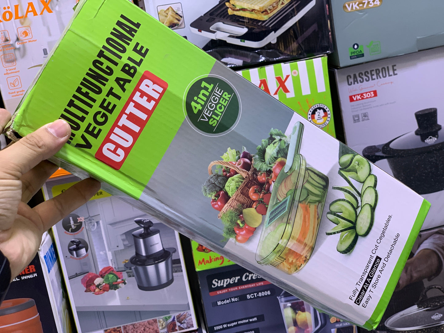 Multifunctional Vegetable Cutter 4 in 1