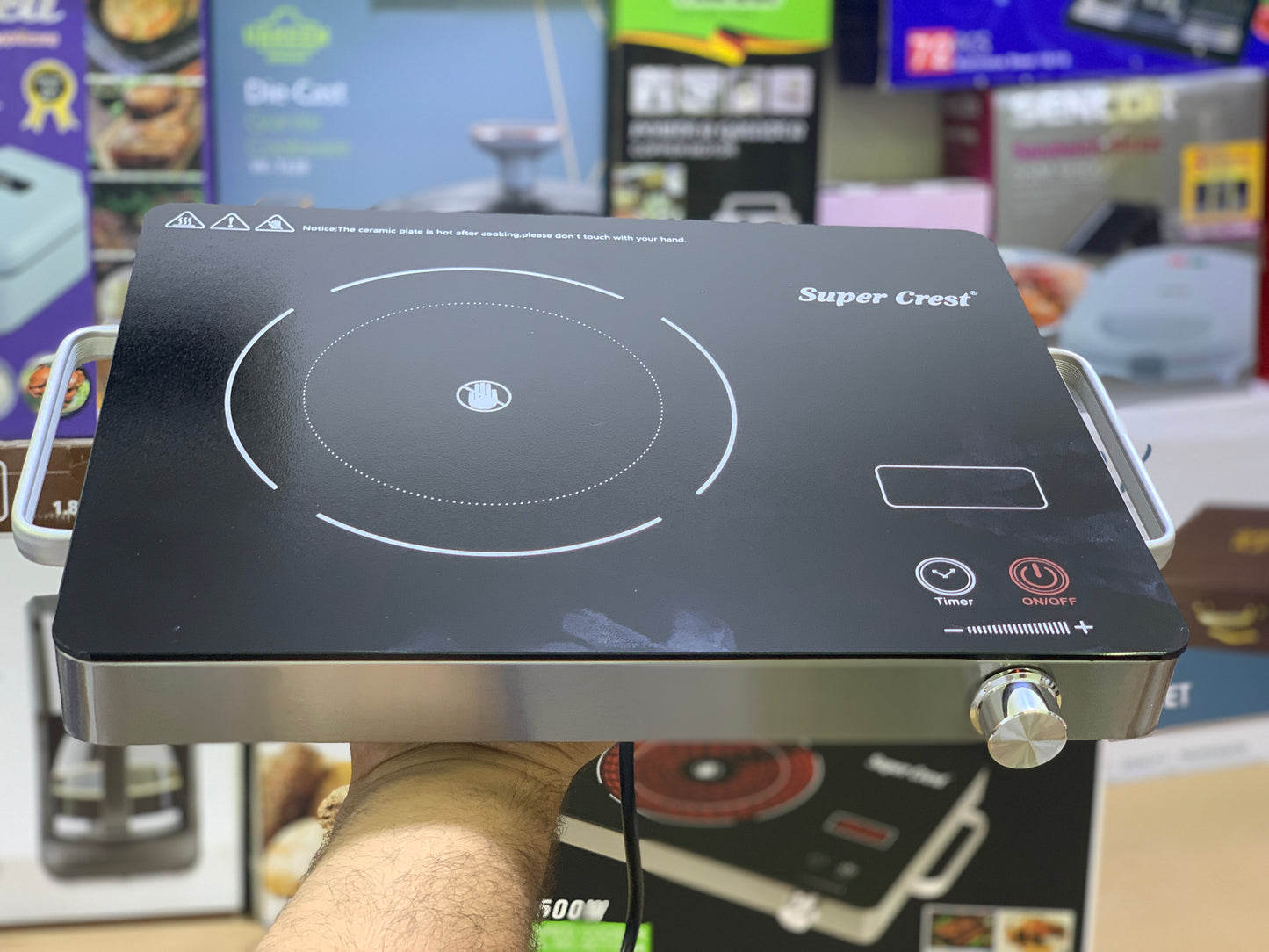 Super Crest Infrared Hot Plate 3500 Watt