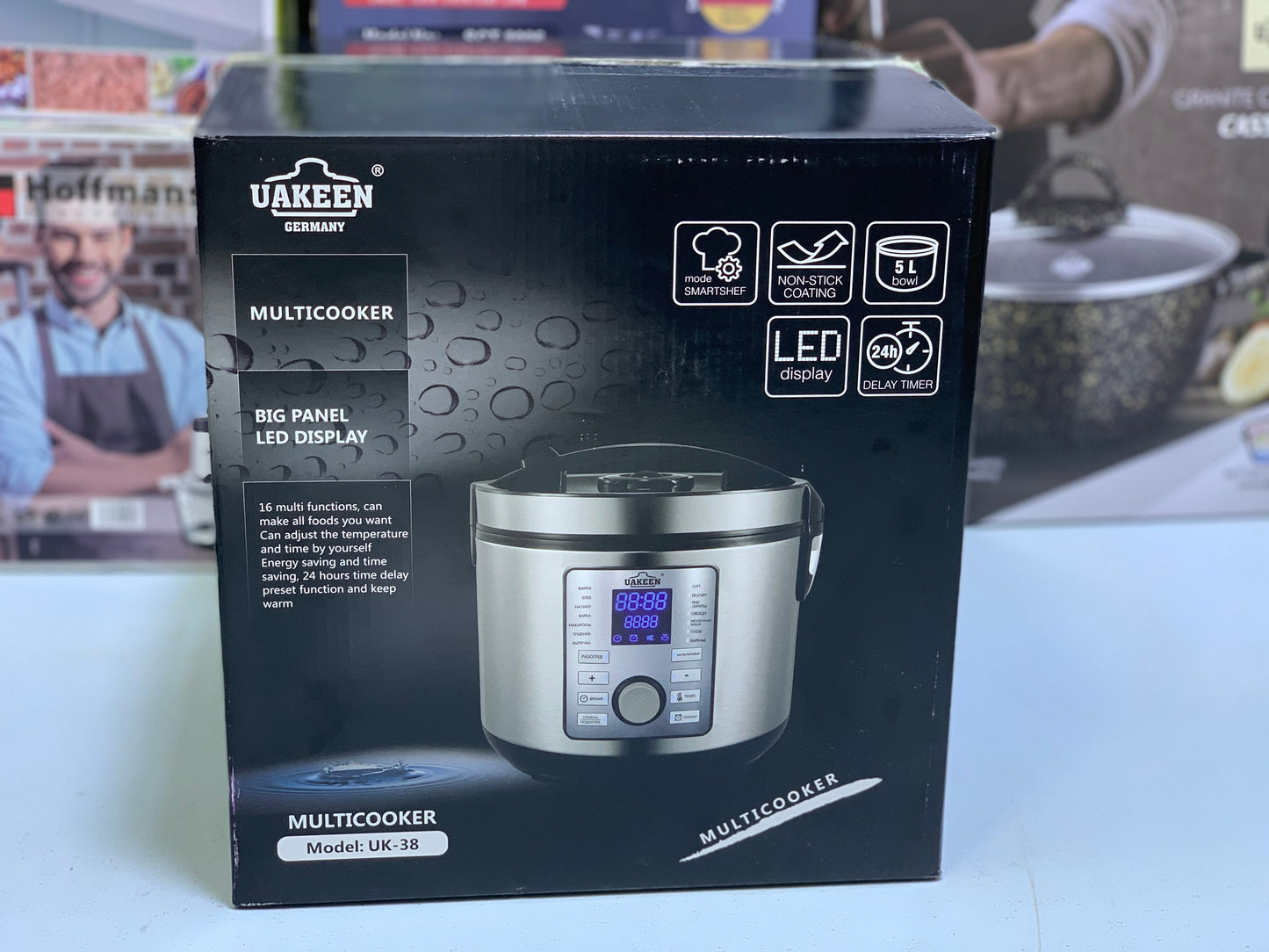 UAKEEN Multicooker| 850W|5L|UK-38