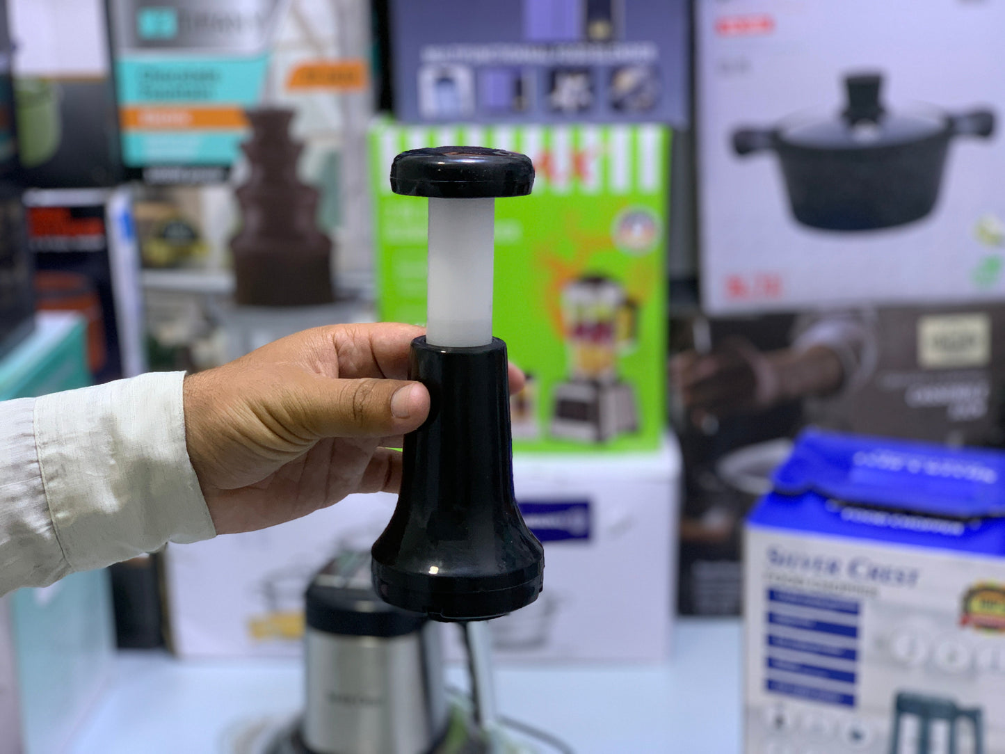 Silver crest 8 in 1 Food Chopper , Lasi Maker and Manual Chopper Full Copper Motor