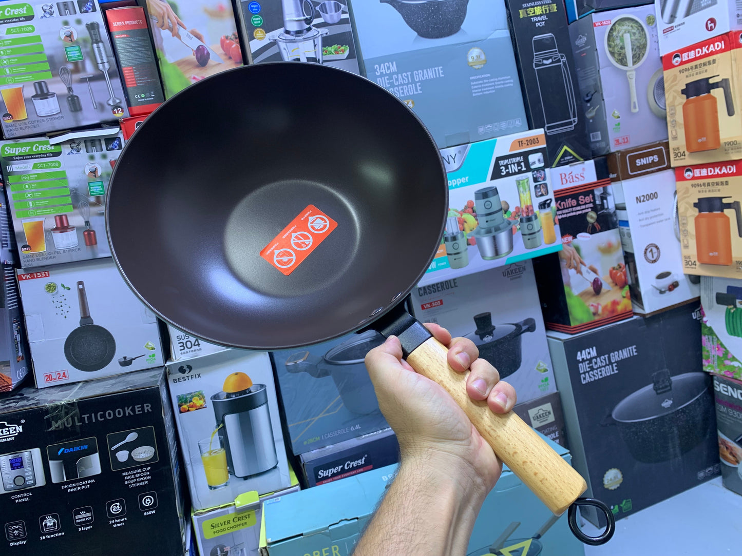 Ceramic cookware set 2 pieces Frying pans 30cm and casserole 26cm