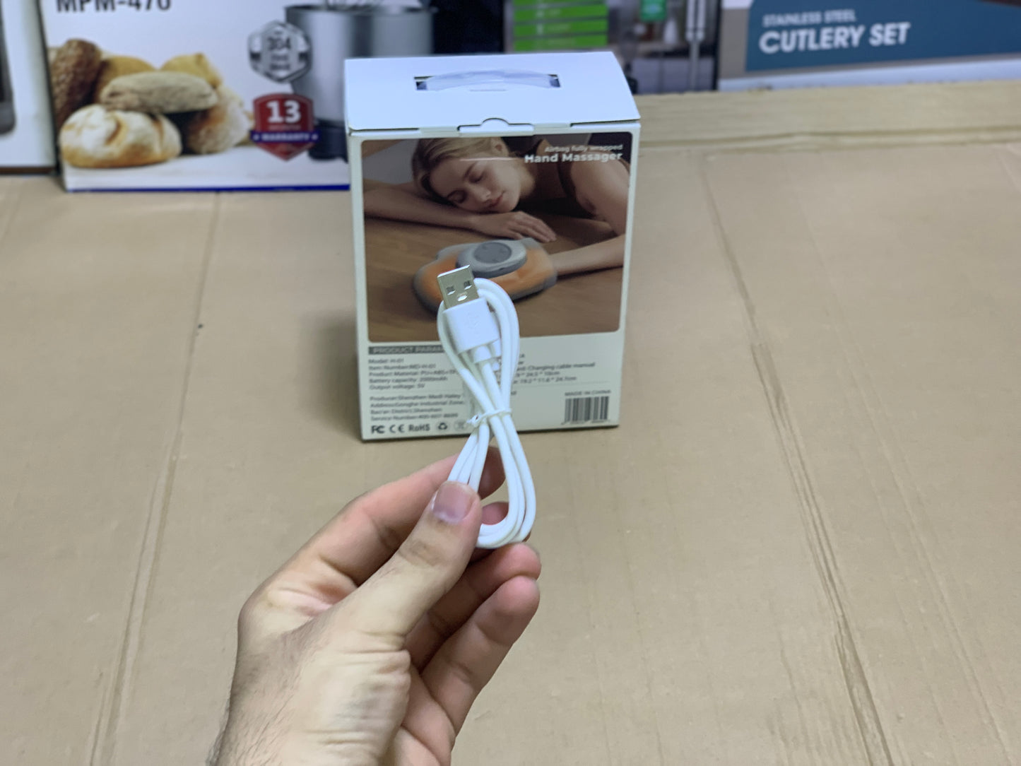 MDHL Airbag Fully Wrapped Hand Massager