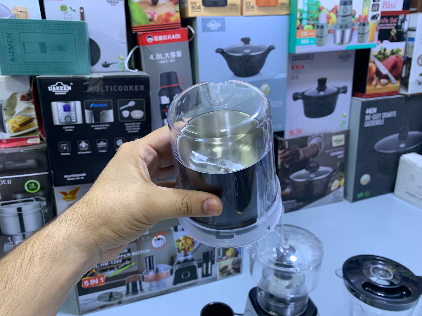 Hoffmans Electronics 5 in 1 Multifunctional Food Processor Full copper 1.5L and 1200w