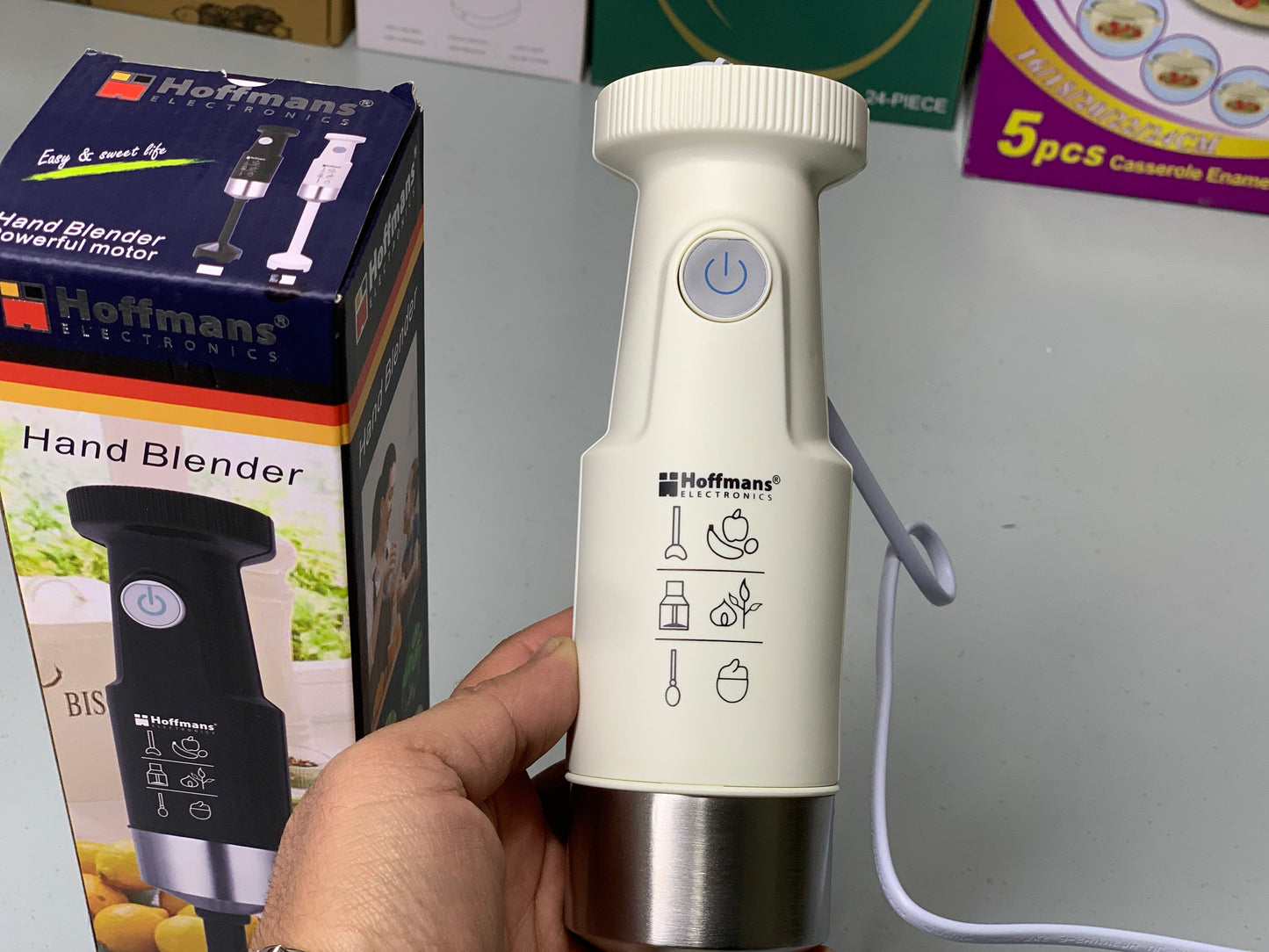 DUBAIZONES™ Hoffmans Electronics Hand Blender