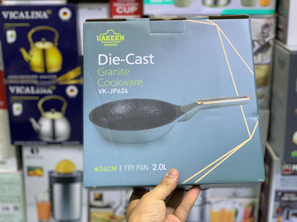 UAKEEN Die Cast Frying Pan 24cm and 2L