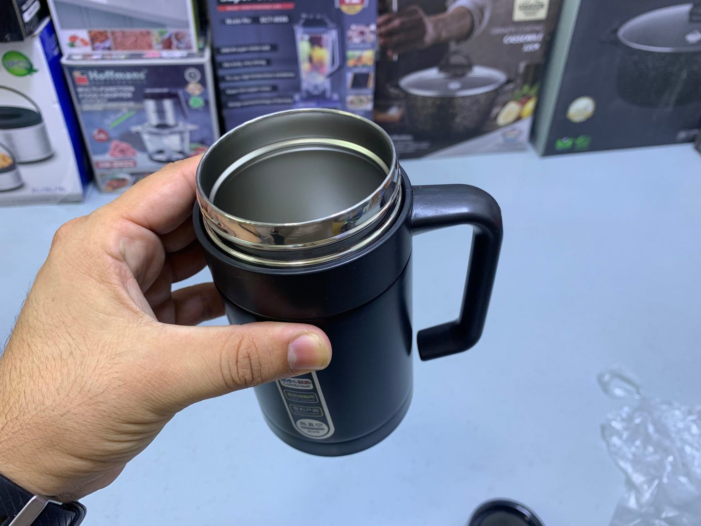 Hot and Cool Coffee Mug Stainless Steel SUS 304