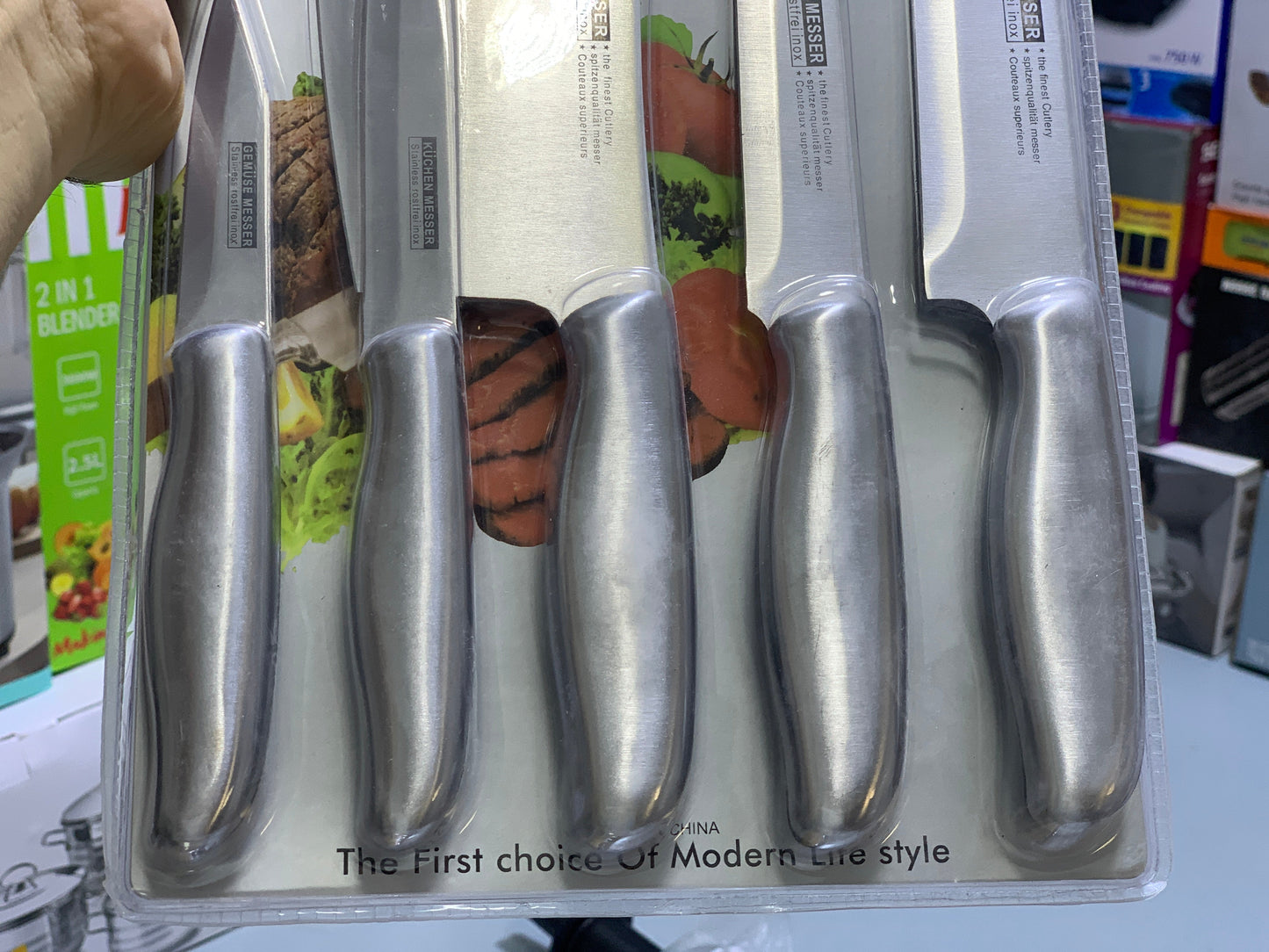 Stainless Steel 5 Pieces knife set