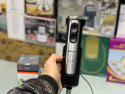 DUBAIZONES™ Hoffmans Electronics Hand Blender Stainless Steel