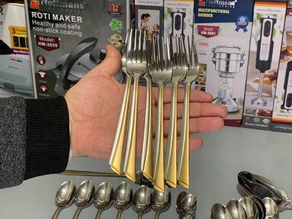 DUBAIZONES™ 84 Pieces High Quality Cutlery Set For 18 Persons