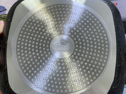 Uakeen 13-Piece Premium Non-Stick Cookware Set – Elegant German Design for Modern Kitchens