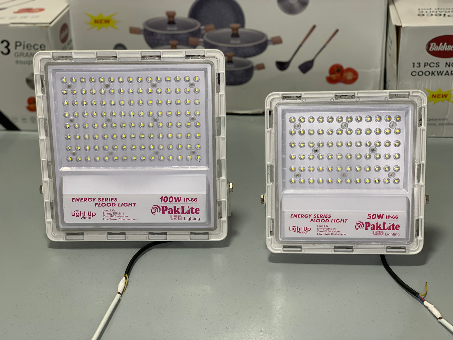 DUBAIZONES™ IP66 Electric Emergency Flood Light 50W and 100W