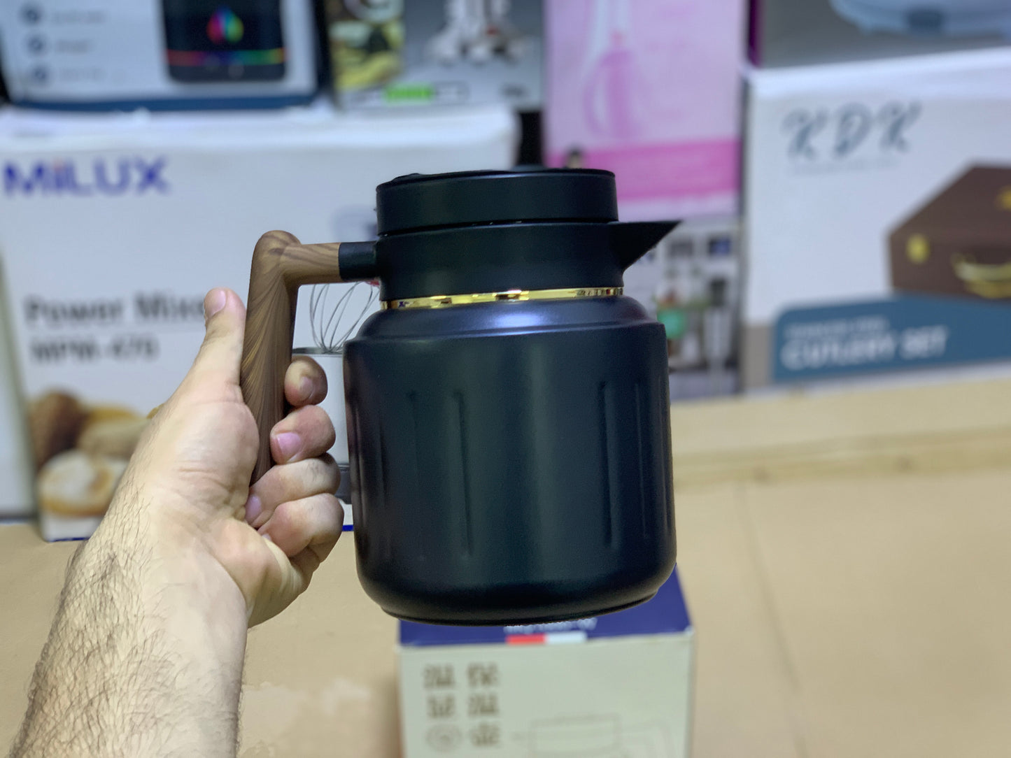 1000ml Digital Temperature Stainless Steel Thermos (SUS 316)