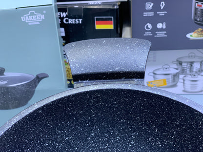 Uakeen Germany 34cm Die-Cast Granite Casserole – Premium Non-Stick Cookware for Modern Kitchens