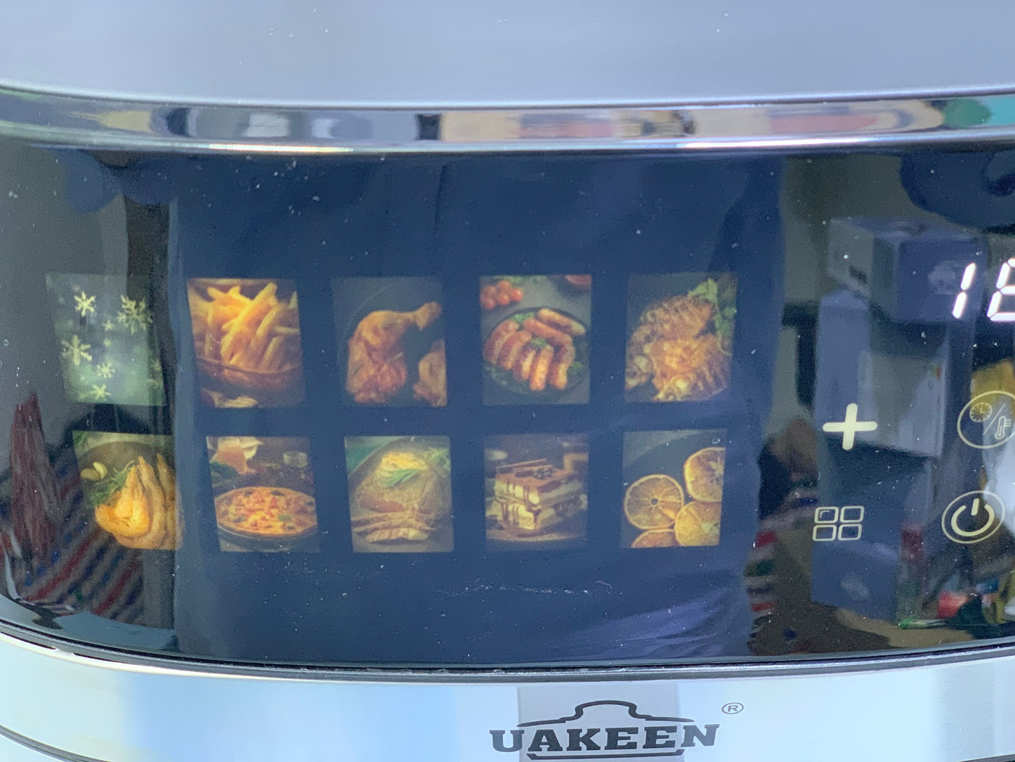 Uakeen Germany Digital Air Fryer| 10L and 1800W| ZL-1706