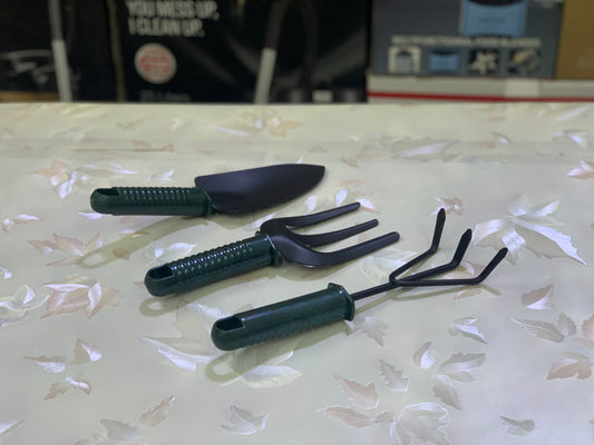 Mini Garden Tool set 3 Pieces Plastic Handle
