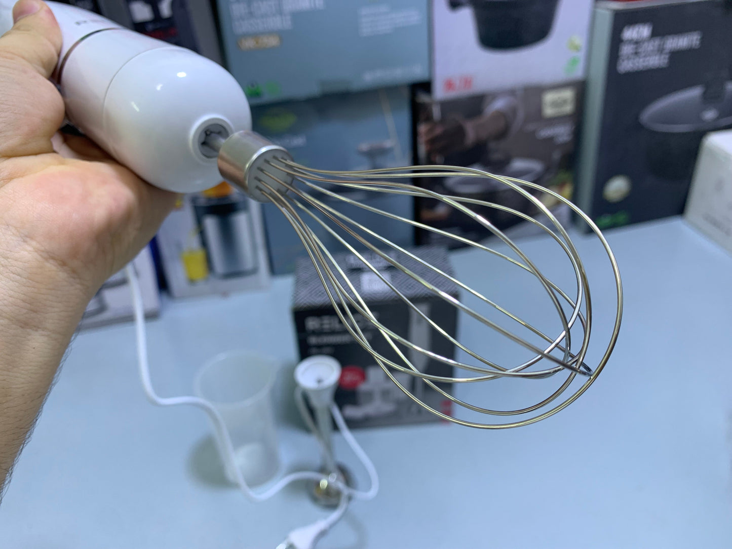 Relice Hand Blender Set Stainless Steel 900w Model RL-257