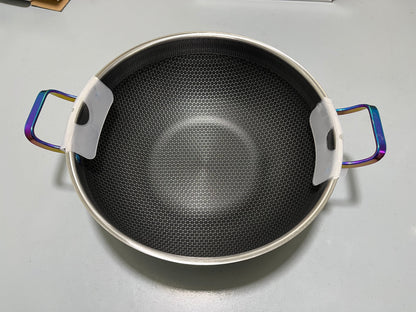 DUBAIZONES™ Laser Coating Handi / Karaai with Golden and Blue Handles