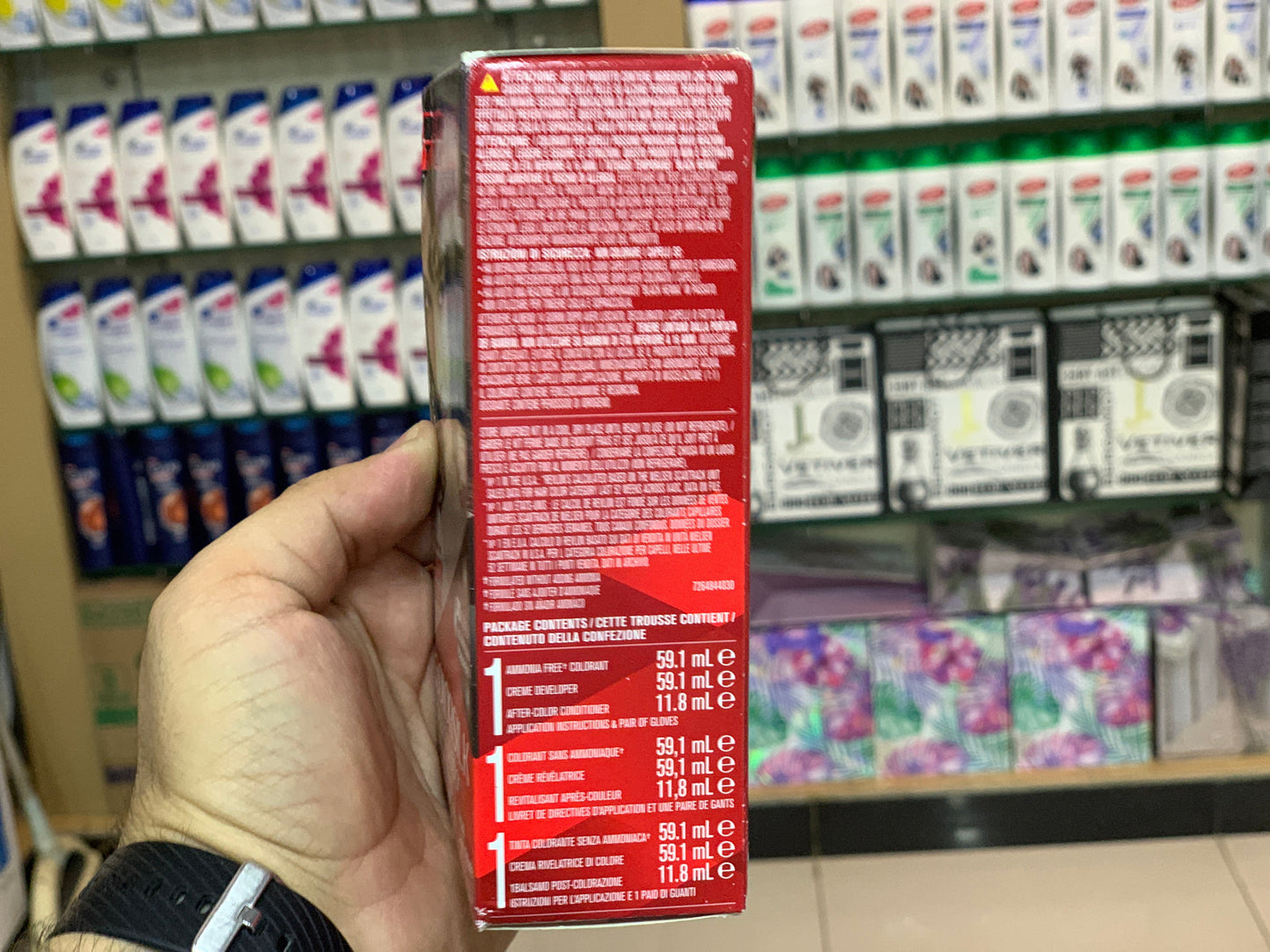 Original  Revlon USA 3D Hair Color Long Lasting  Shade 30 Dark Brown