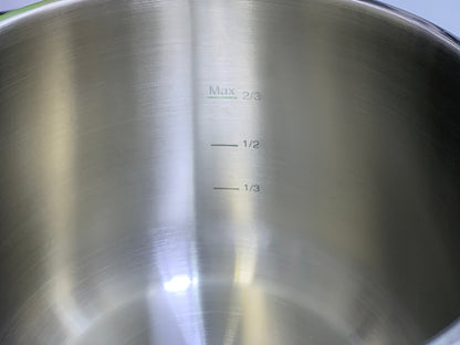 happpy unique 9L 2 in 1 Pressure Cooker Stainless Steel