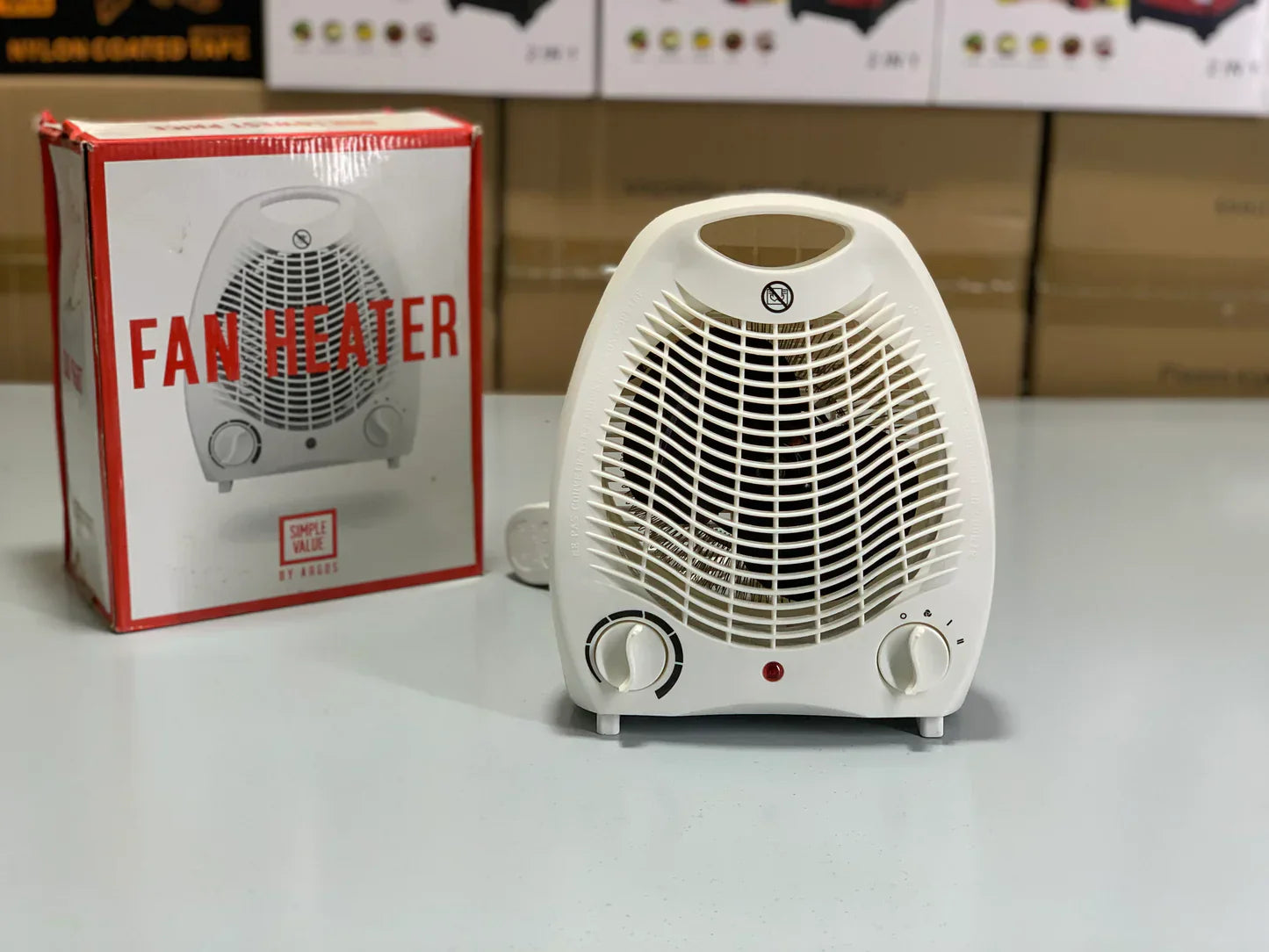 DUBAIZONES™ Lot Fan Heater |2000 Watt| |2 Modes| Three pin plug|.