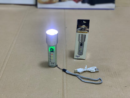 Rechargeable Multi-Function COB LED Flashlight