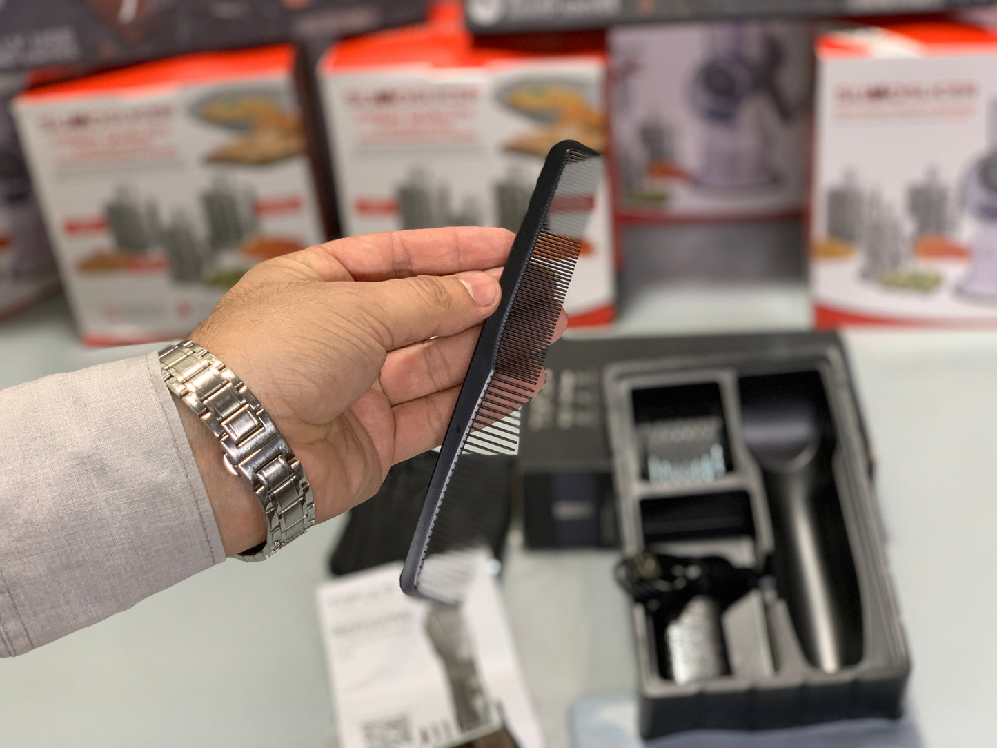 DUBAIZONES™ TOFULS Brand Professional Hair Clipper with Essentials Tools