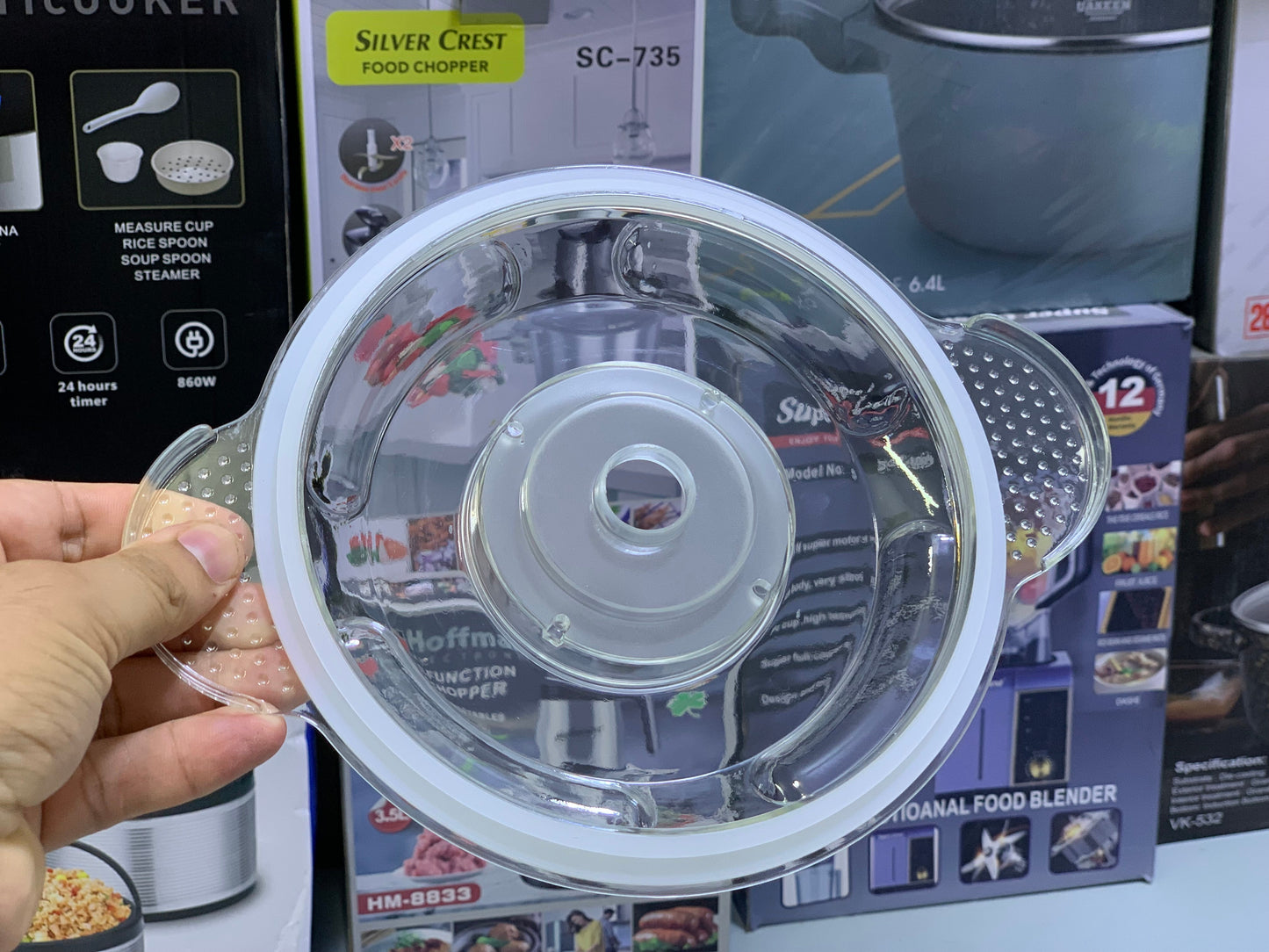 RAF Food Chopper 3L and 1200w Stainless Steel