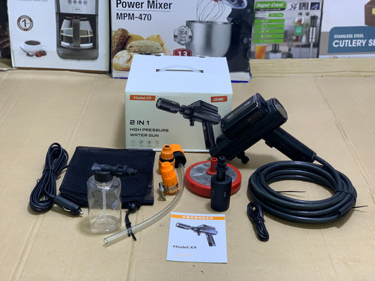 MDHL 2-in-1 Folding High-Pressure Cordless Water Gun Kit