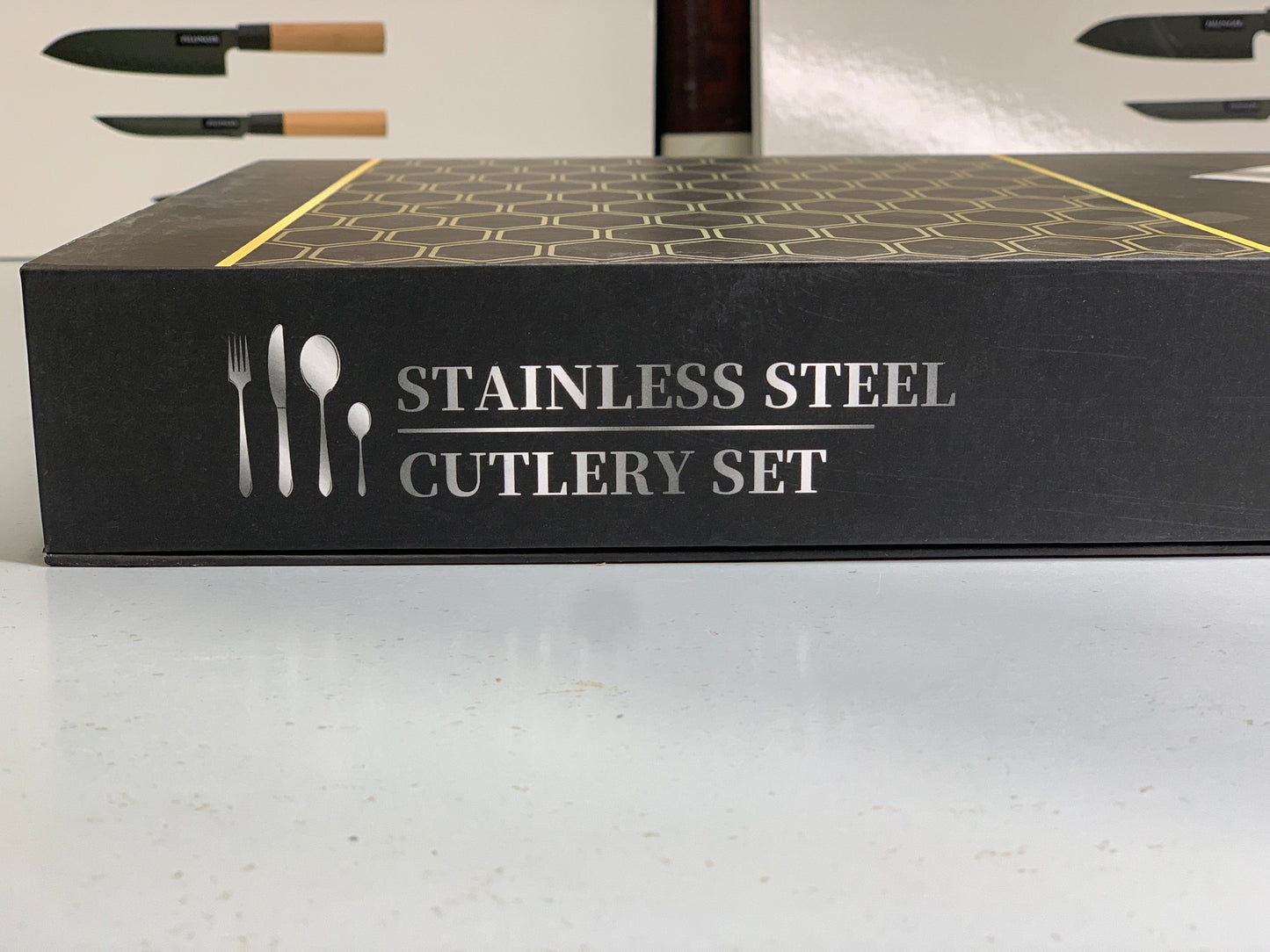 DUBAIZONES™  IMPORT Stainless Steel Cutlery Set 28 Pieces