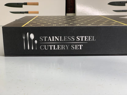 DUBAIZONES™  IMPORT Stainless Steel Cutlery Set 28 Pieces