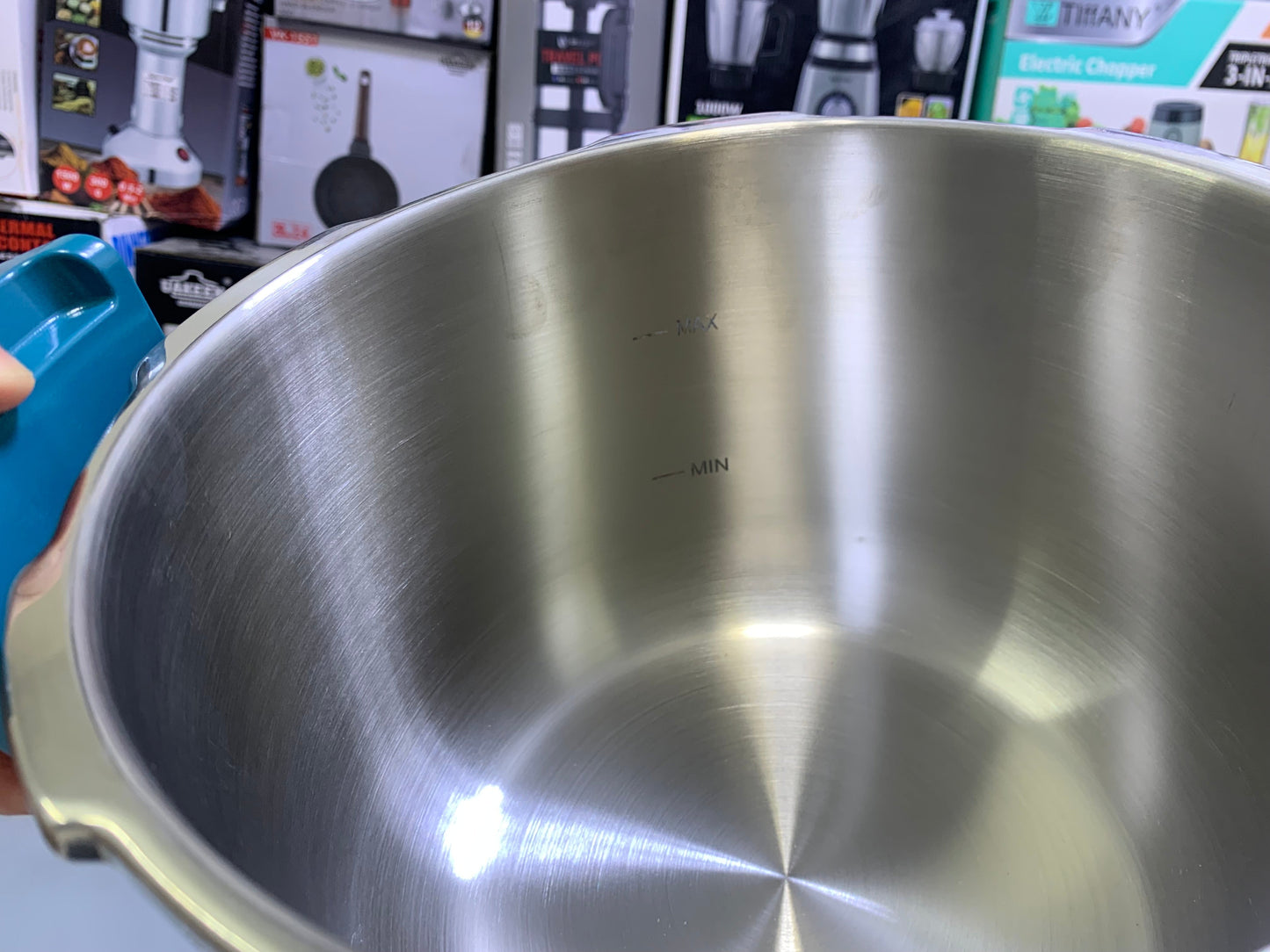 Kolax Pressure Cooker 6L and Stainless Steel 18/10 Capsule bottom