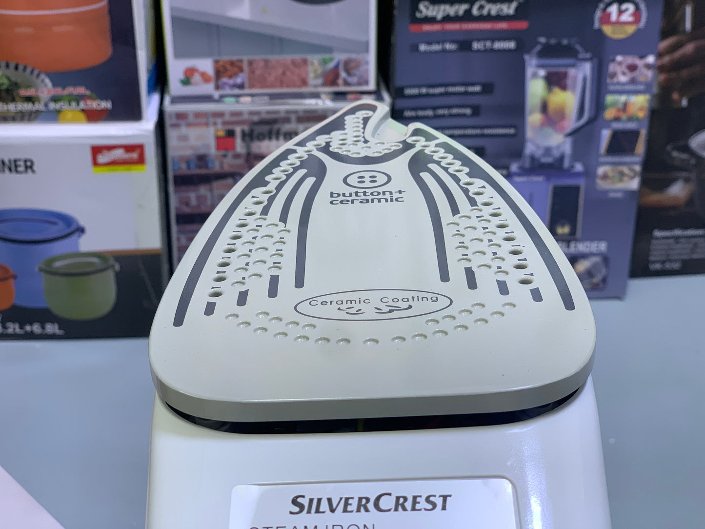 Silver Crest Steam iron Non Stick Ceramic coating 2600w Model: SC-666