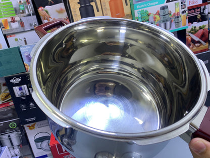 6 Safeguard HCX 3 in 1 Pressure Cooker Stainless Steel