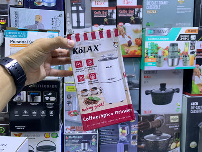 Kolax Multifunctional Stainless Steel coffee and Spice Grinder 280w