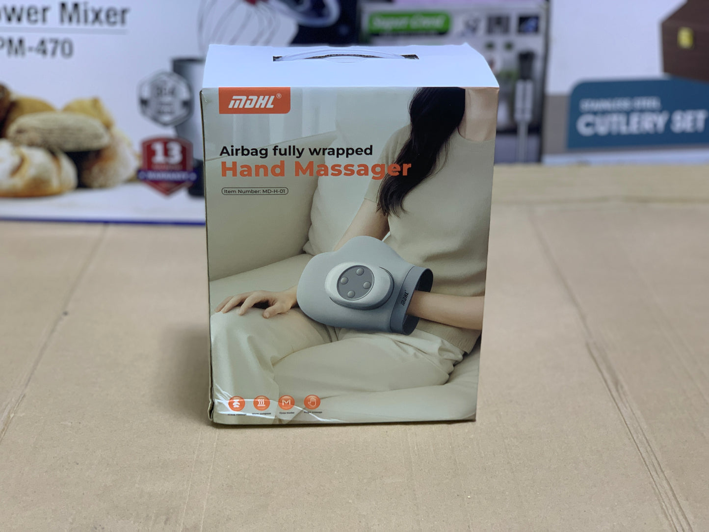 MDHL Airbag Fully Wrapped Hand Massager