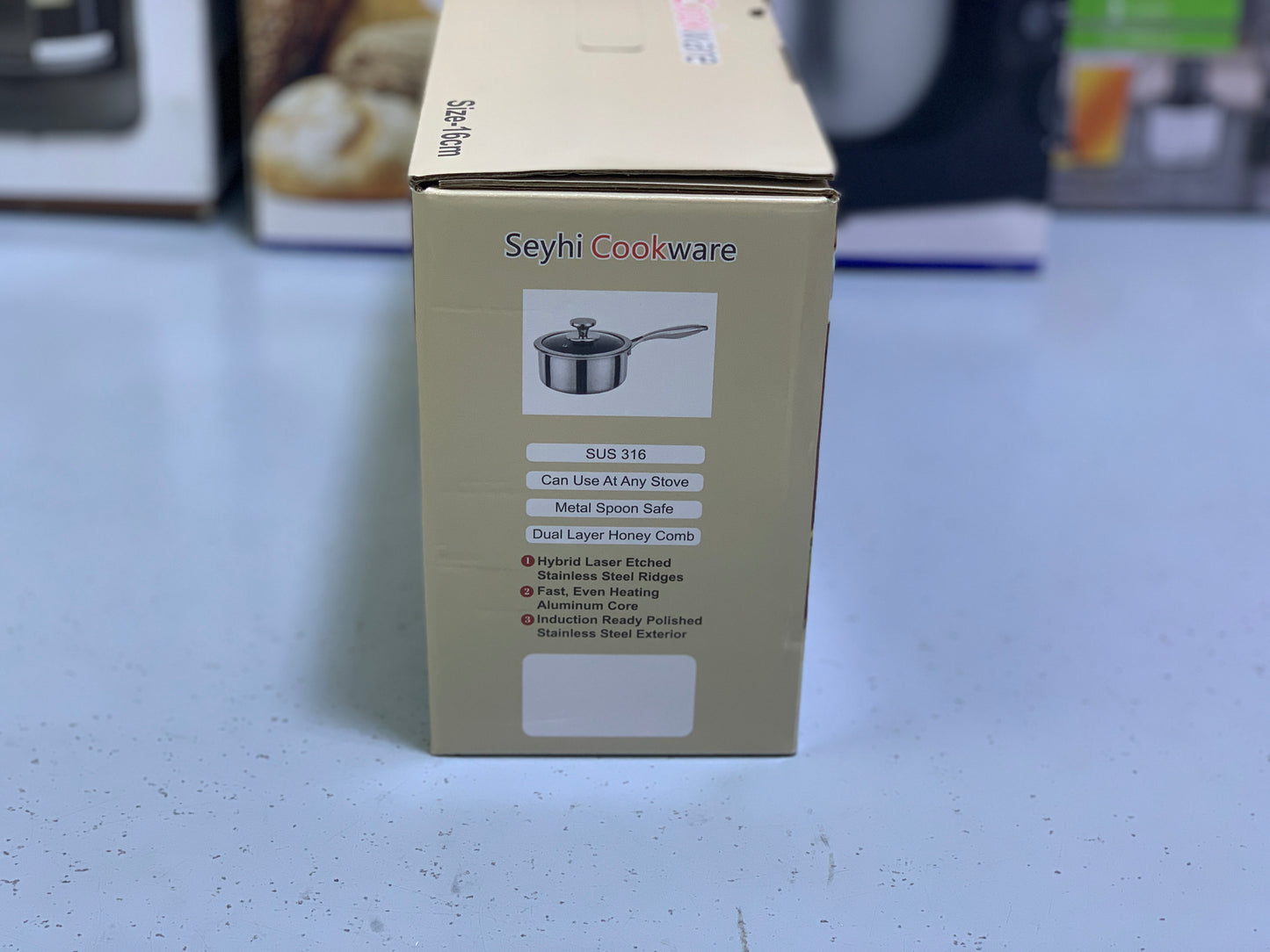 Laser Coating Sauce pan 16cm