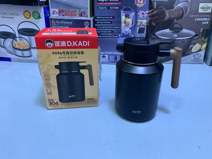 D-Kadi  Tea and Coffee Thermos SUS 304  Stainless Steel Model 9096 1900ml
