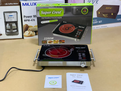 Super Crest 3 Steps Universal Hot Plate 2200 watt